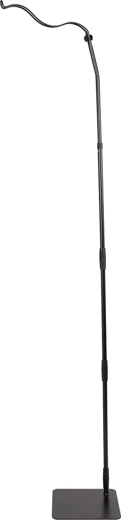 Mât pour moustiquaire de lit 200 cm noir sans perçage pour chambre zen