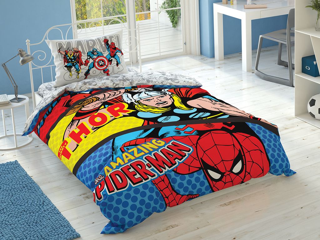 Disney Home - Marvel Comics kinder bettwäsche-set (lizenziert)