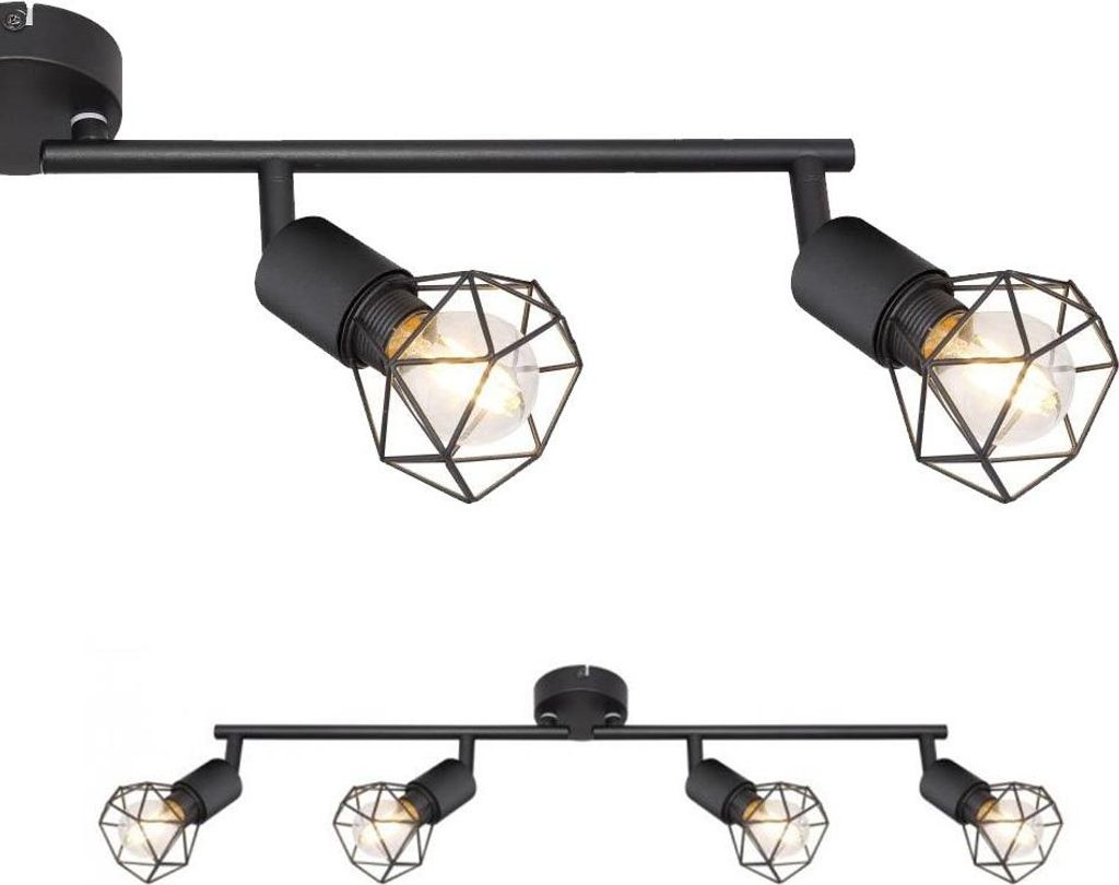 GLOBO 54802S-4, Czarny, Metal, IP20, I, E14, LED Zdjęcie produktu 