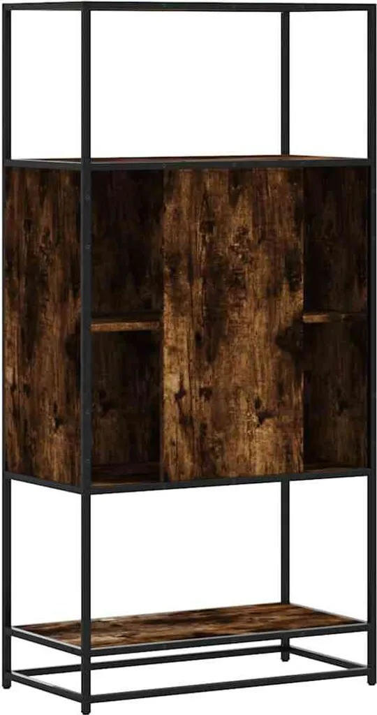 Credenza Maison Exclusive Rovere Affumicato | Mobile Soggiorno 4 Ante - 6