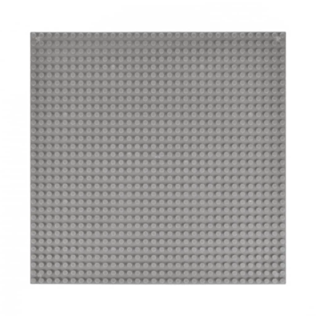 Base de Construction Grise BanBao 8482 Grande Plaque Rigide et Stable