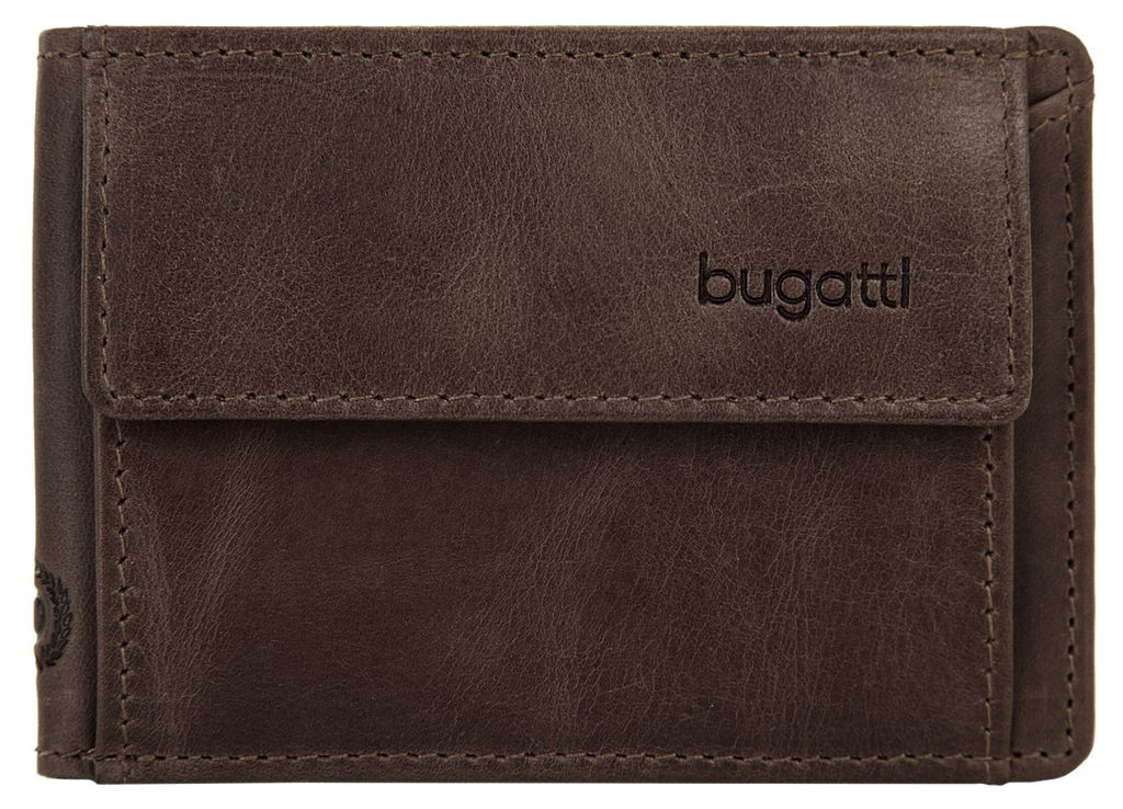 bugatti Mini Geldbörse Volo Herren braun Produktbild 