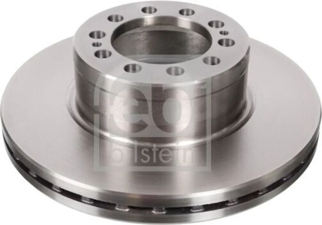 Disque de Frein Febi 101734 Arrière 430mm Ventilé pour Camion et Remorque