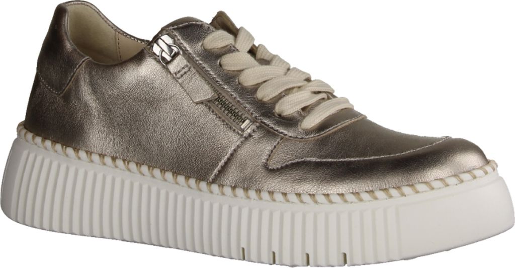 Gabor Plateau Schnürschuhe Damen 31393931323036 Gold 38 1/2 EU