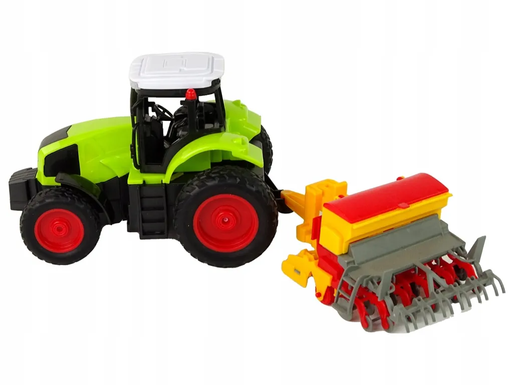 Véhicule agricole télécommandé 1:16 avec botteleuse pour enfant vert