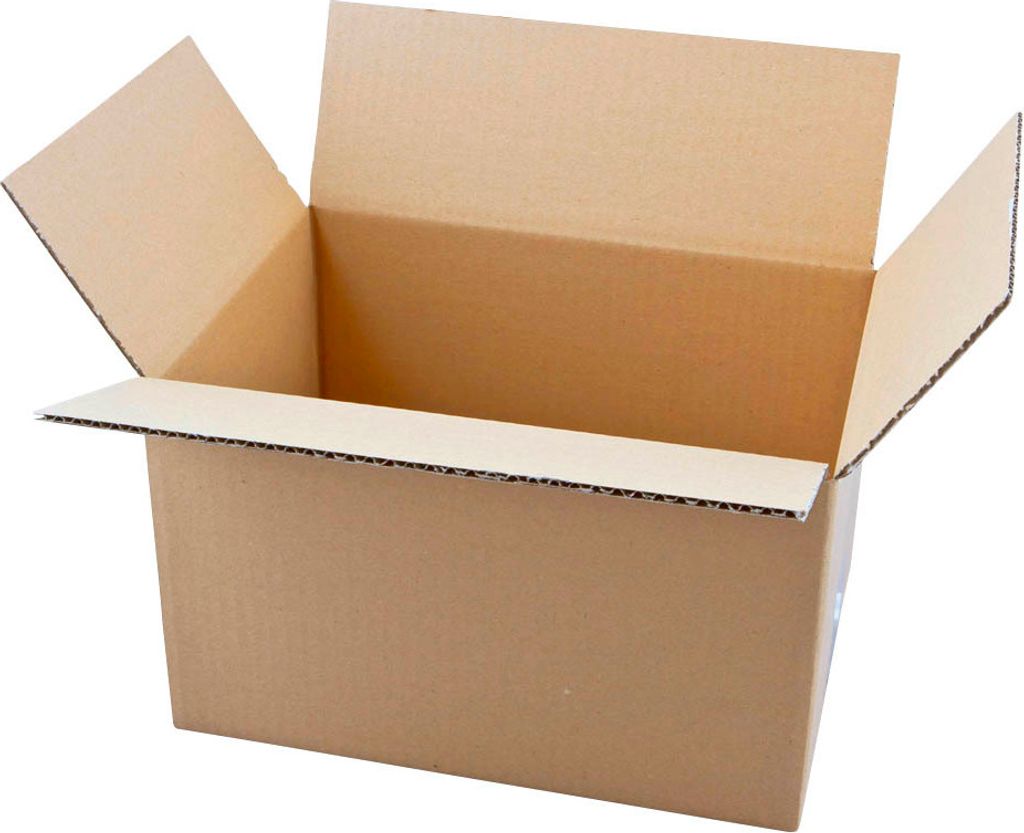 Nestler Wellpapp-Faltkartons 1-wellig braun 31,5 x 22,5 x 19,7 cm Außenmaß, 20 St.