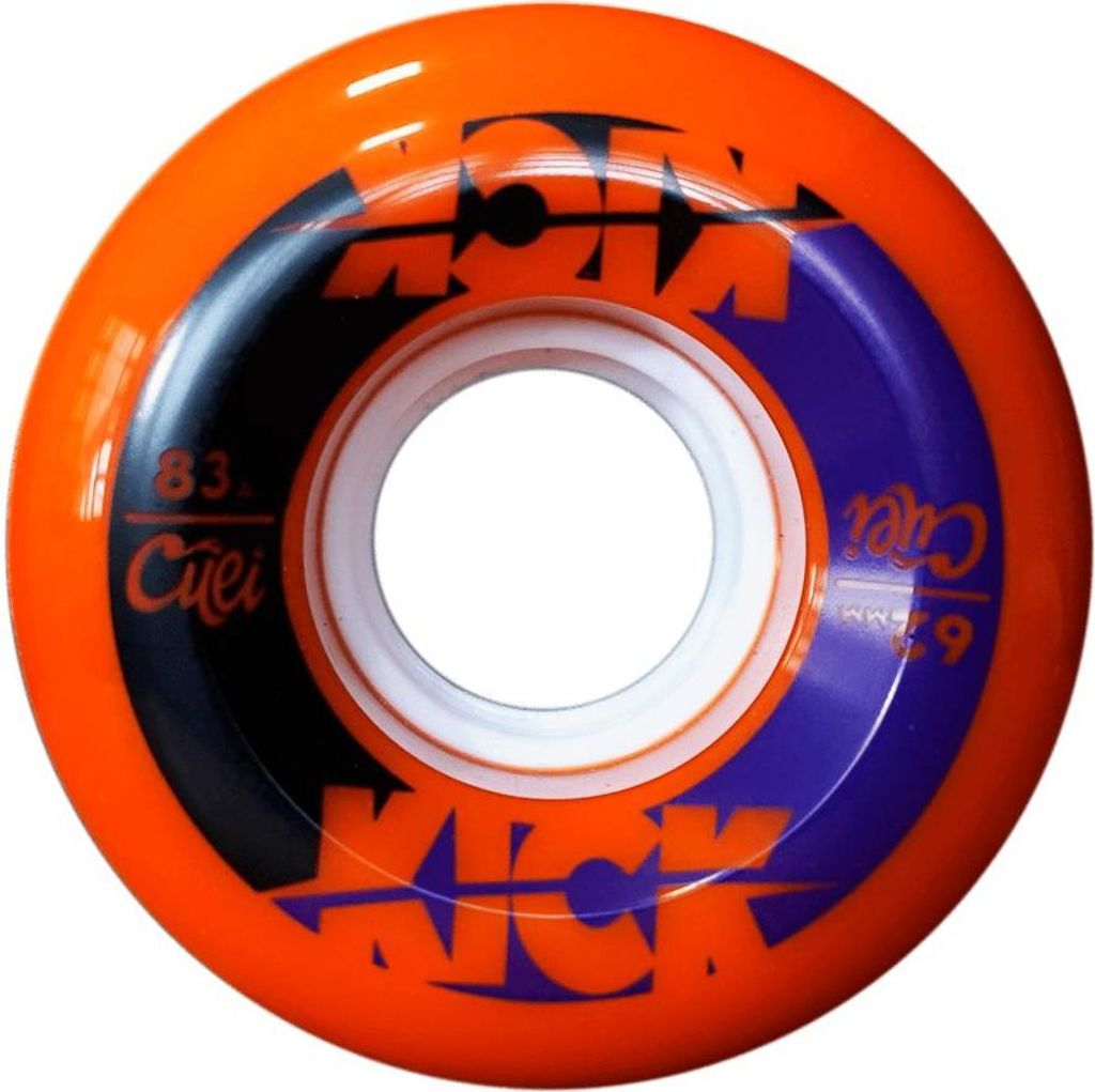 Roues Skateboard - Kick - 62mm/83a - Orange Purple Black - Image du produit 