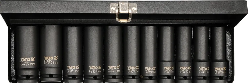 Coffret de douilles à percussion Yato YT-1054 pour clé à chocs