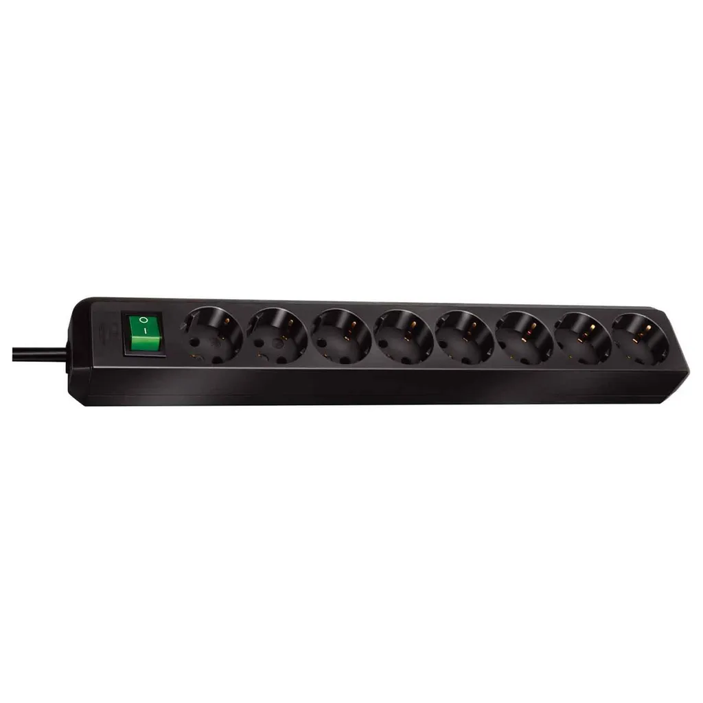 Offerta Multipresa 8 Vie Brennenstuhl Eco-Line 3m Nera 1159300018