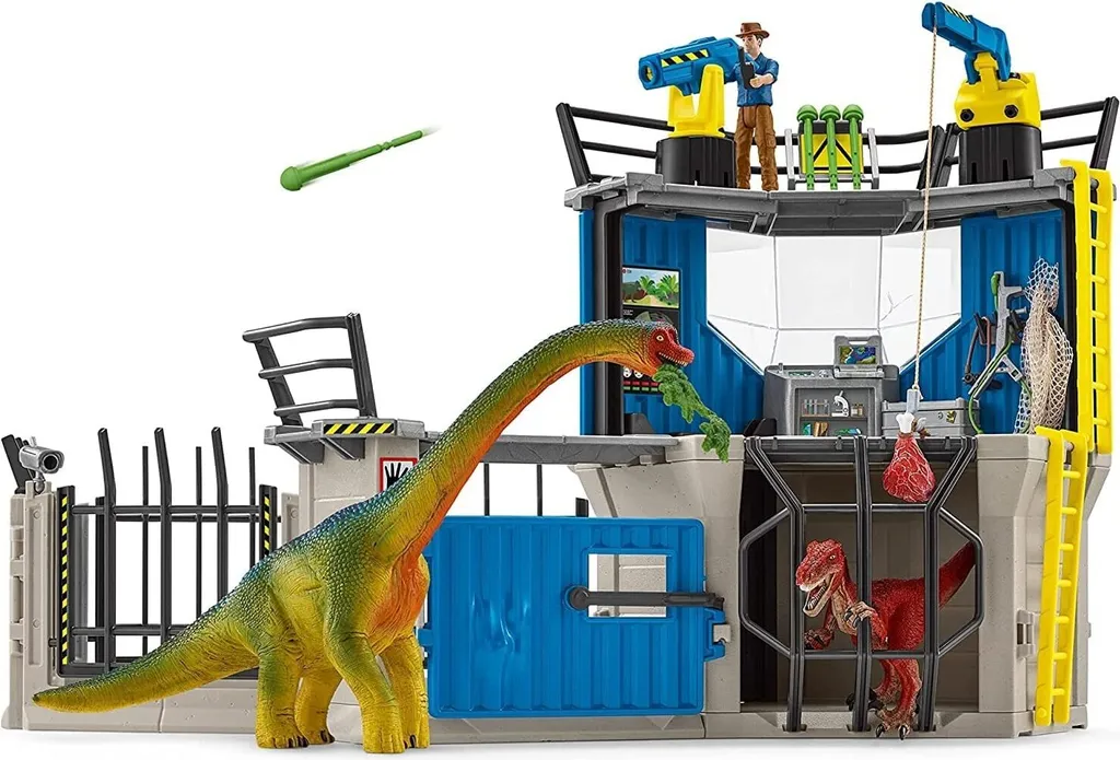 Station de recherche dinosaures Schleich 41462 contre l'ennui du jeu