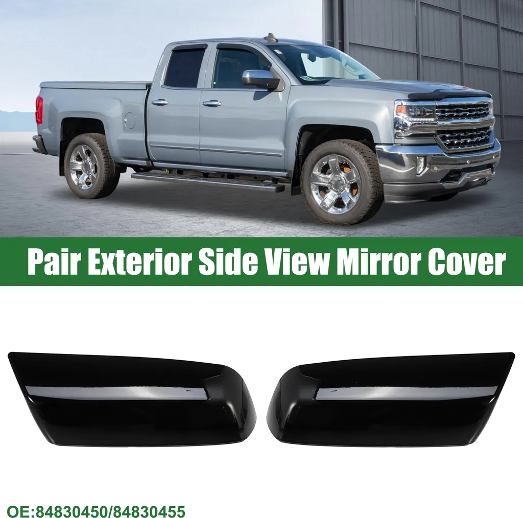 Rénovez vos Rétroviseurs de Chevrolet Silverado avec ces Coques Noires