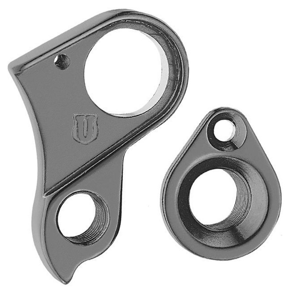 Union GH-176 gancio deragliatore alluminio nero Immagine del prodotto 