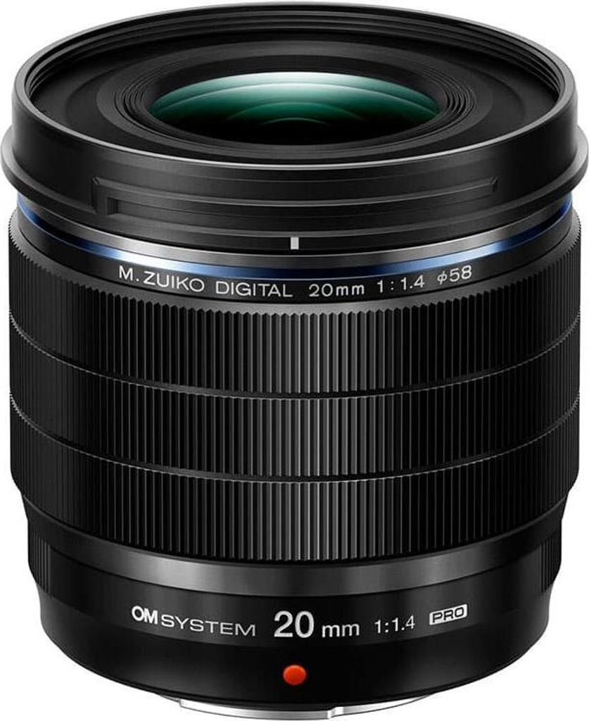 Objektív OM SYSTEM M.ZUIKO 20mm PRO 1:1.4 pre Obrázok produktu 