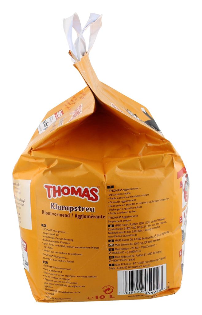 Saugstarke Klumpstreu 10l mit zuverlssiger Geruchsbindung,