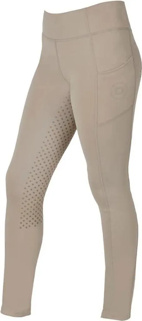 Leggings d'équitation pour cours d'équitation Enfant Dublin 140 Beige