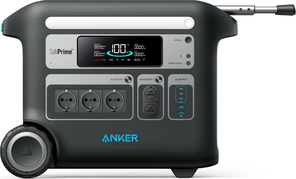 Anker SOLIX F2000 Tragbare Powerstation - 2048Wh | 2300W