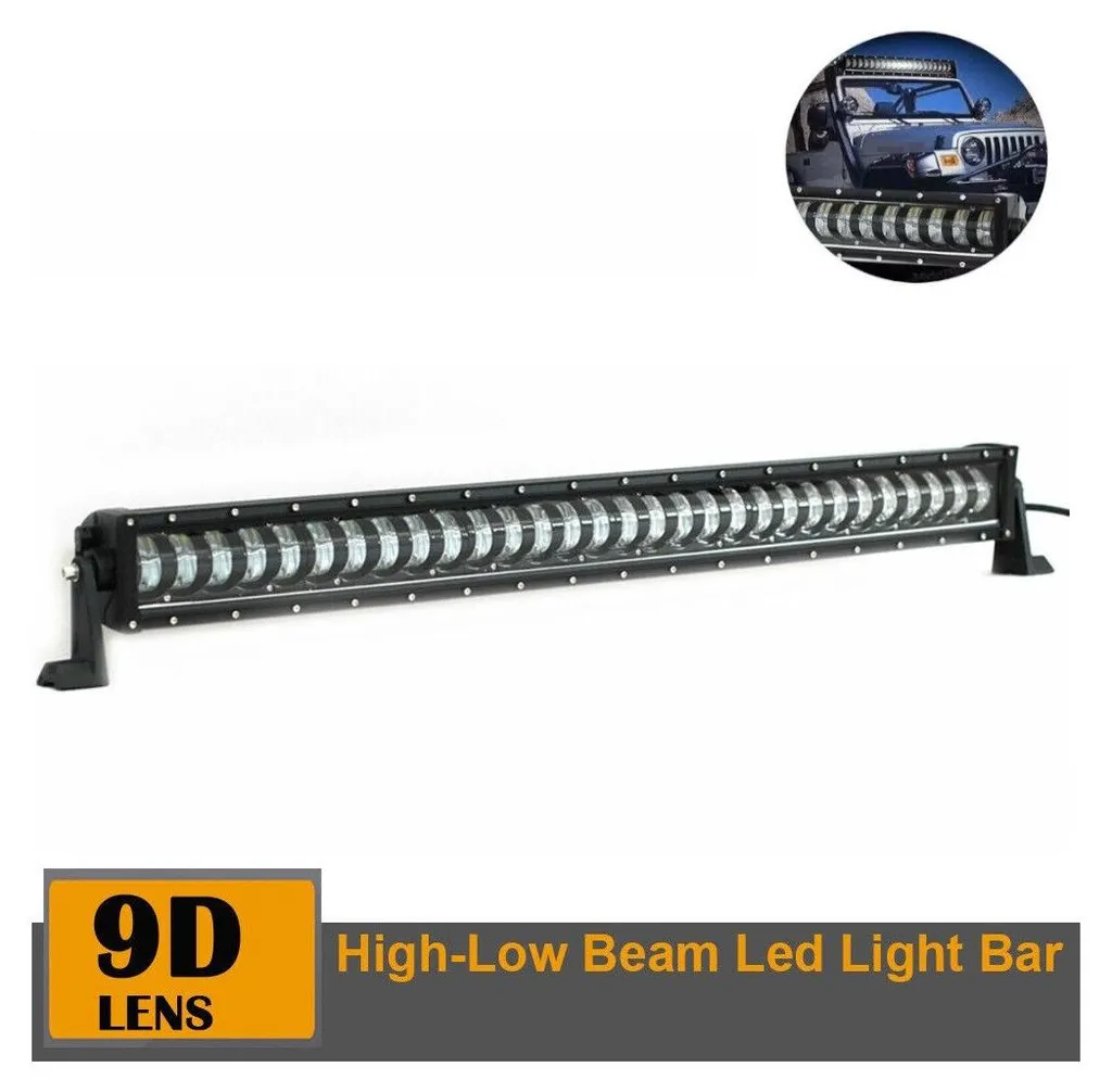 Barre LED étanche et antichoc 19200 lm 240W pour conduite de nuit