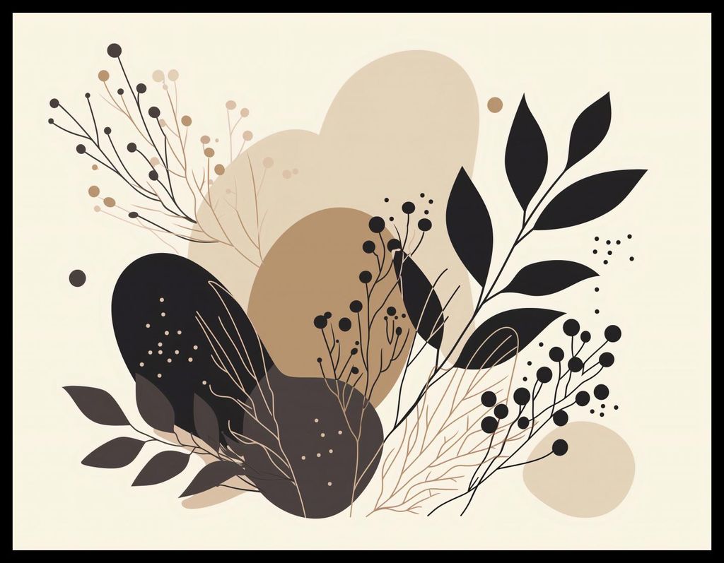 Plakat 65x50cm Harmonika der Natur