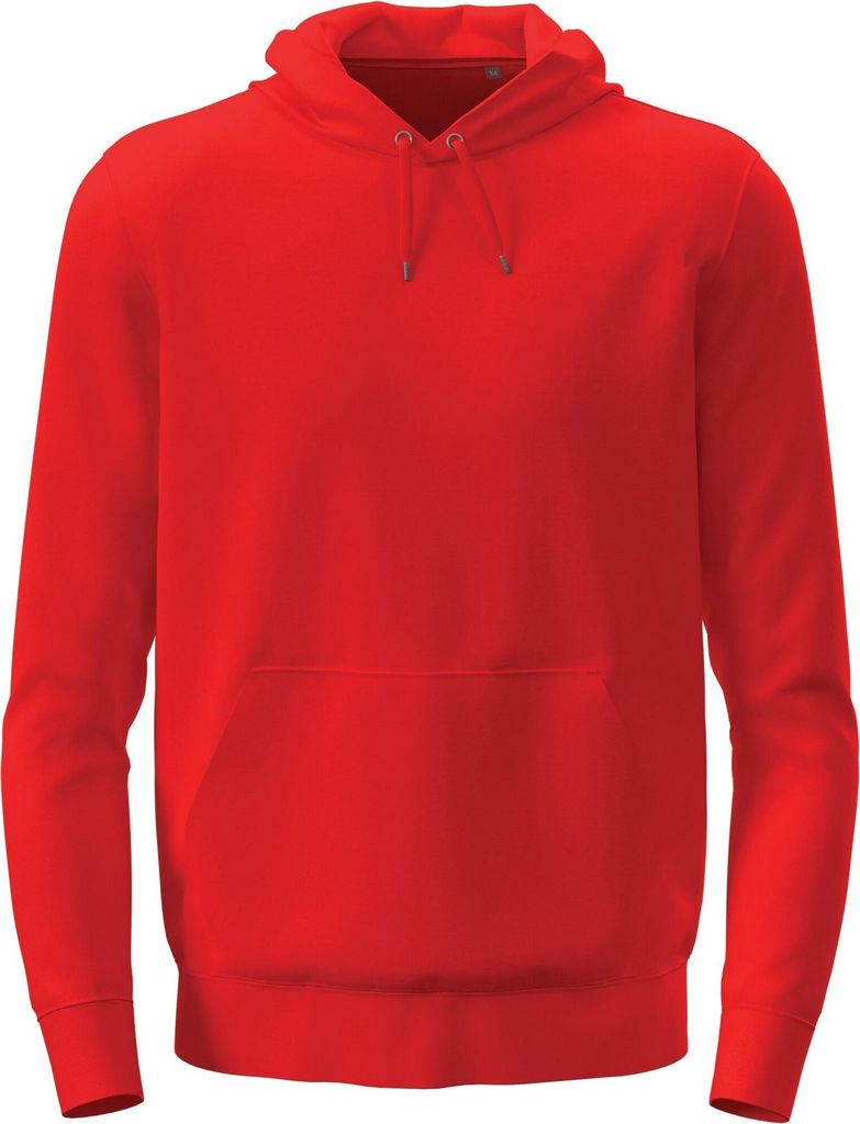 Stedman - Kapuzenpullover für Herren/Damen Uni AB661 (XL) (Scharlachrot)