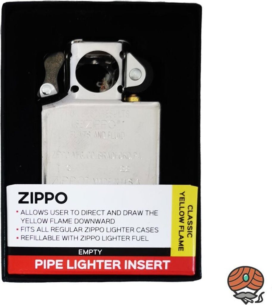 ZIPPO PFEIFEINSATZ CHROM - Original Benzin-Einsatz für Produktbild 