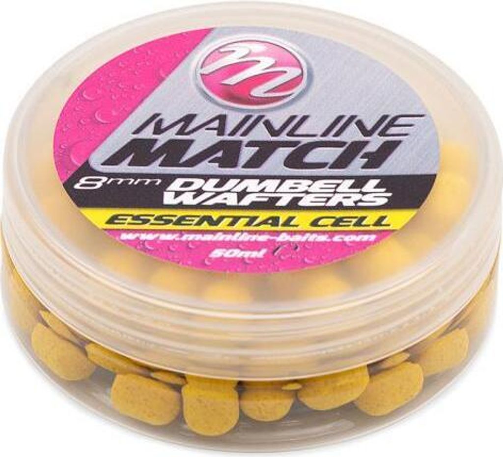Mainline Baits Match Dumbell Wafters Essentiell Cell 8 mm