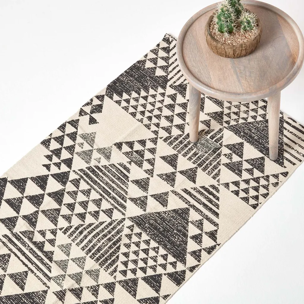 Tapis de couloir antidérapant coton Delphi : protégez vos sols 66x200