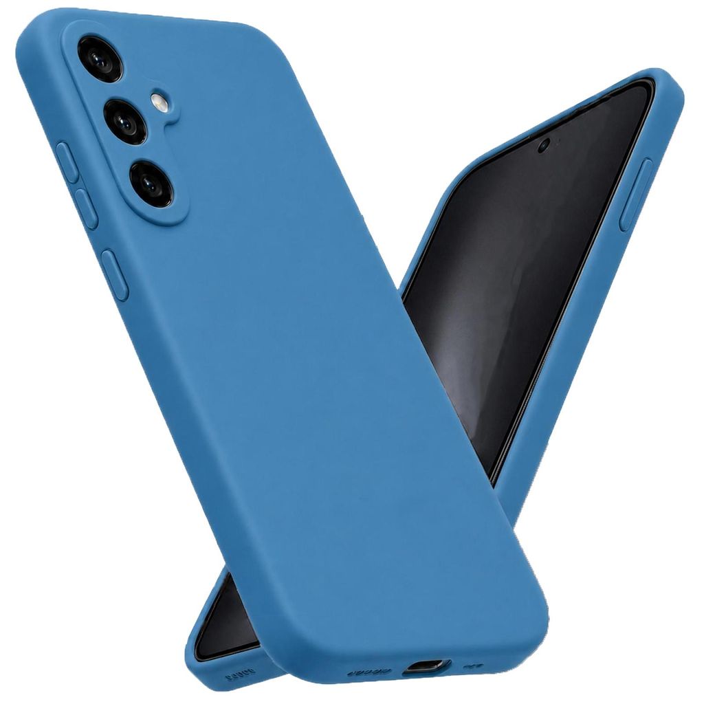 Silikonhülle für Samsung Galaxy S26 in Hellblau Schutzhülle Produktbild 