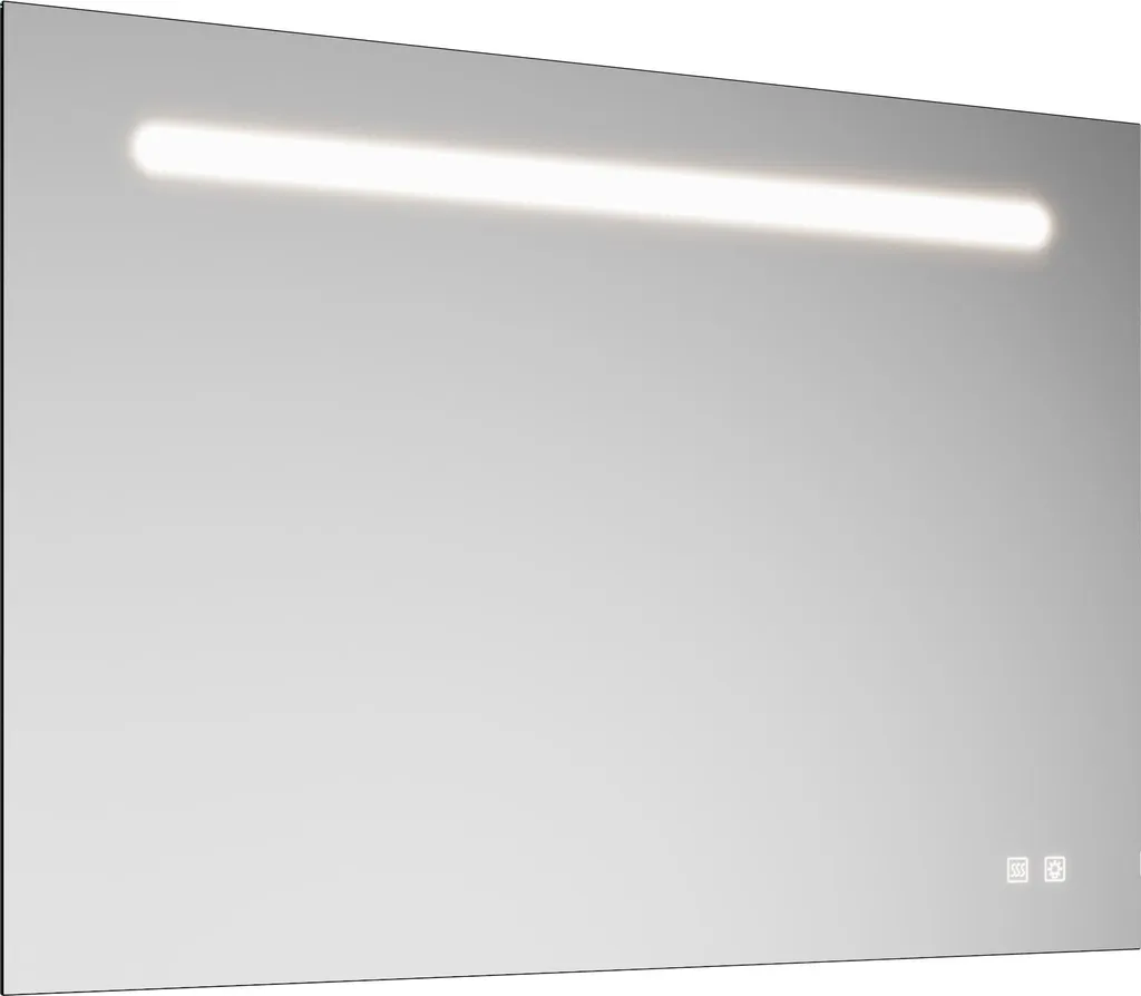 Miroir LED Burgbad Eqio 1000x30x700mm avec interrupteur SIIX100PN258