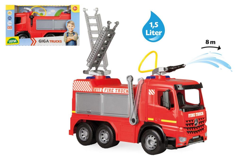 Mercedes auto vigili del fuoco plastica 65cm spray acqua Immagine del prodotto 
