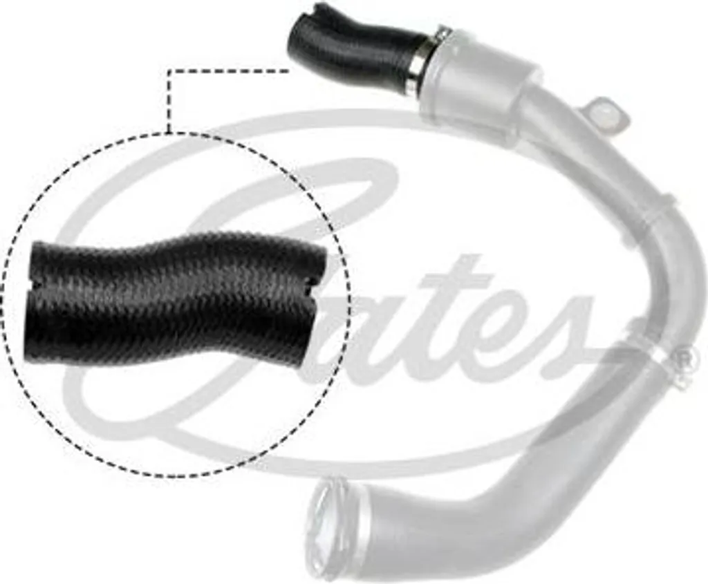 Durite de turbo pour Alfa Giulietta - Tuyau d'air Gates OE 50517510