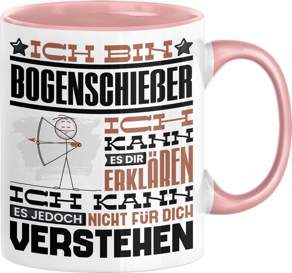 Bogenschießer Geschenk Kaffee-Tasse Geschenkidee für Produktbild 