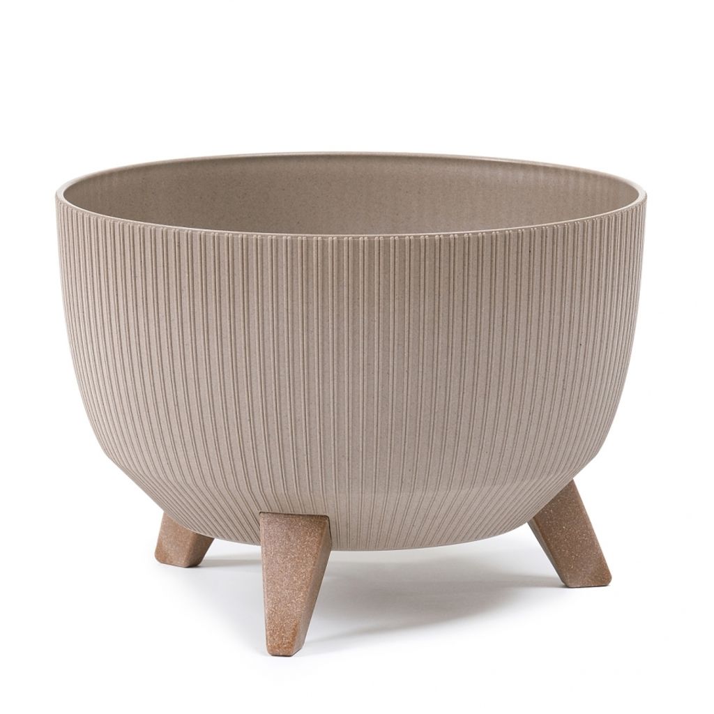 LAMELA Květináč ROMA ECO COFFEE, průměr 47 cm, mísa na Obrázek produktu 
