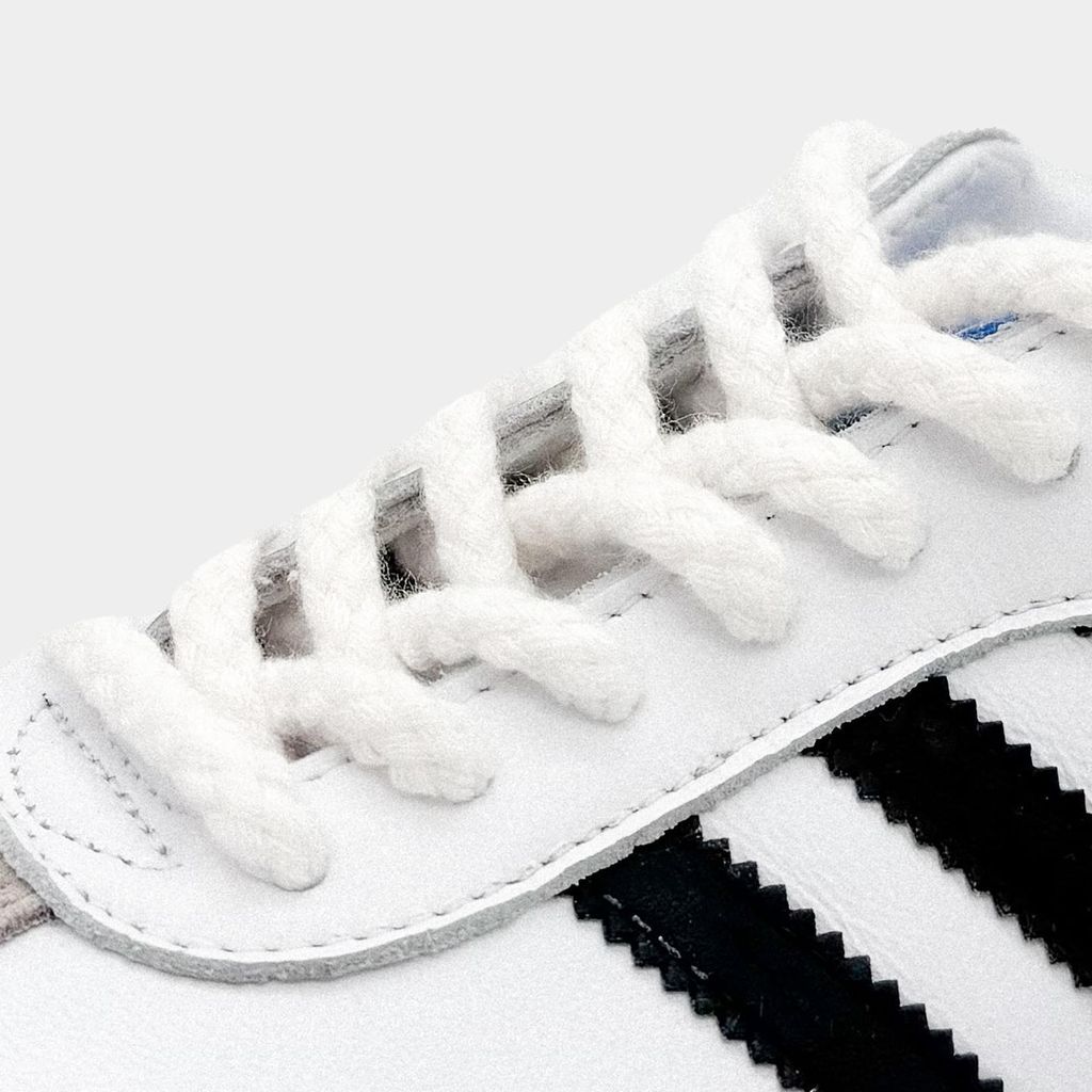 Cord Laces ROPE Chunky Sneaker Schnürsenkel Air Force 1 weiß cream rosa schwarz - 140 cm, Weiß
