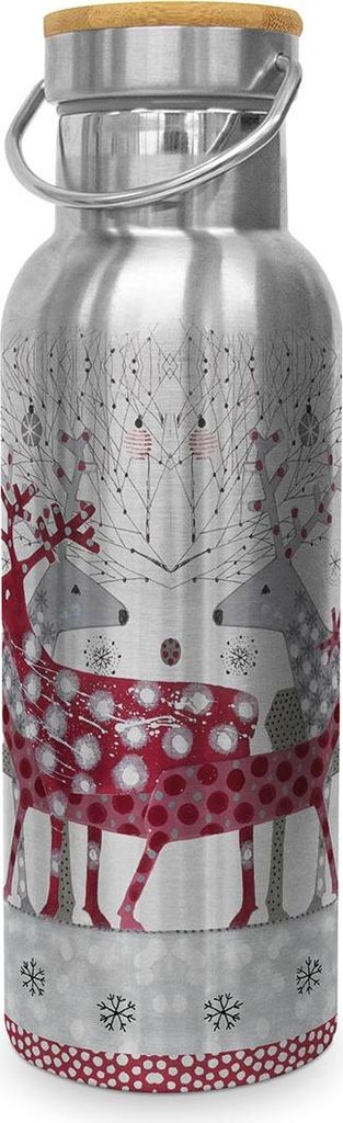 PPD Scandic Christmas Steel Bottle, Thermoflasche, Isoflasche, Thermo Flasche, Iso, 500 ml, 604516