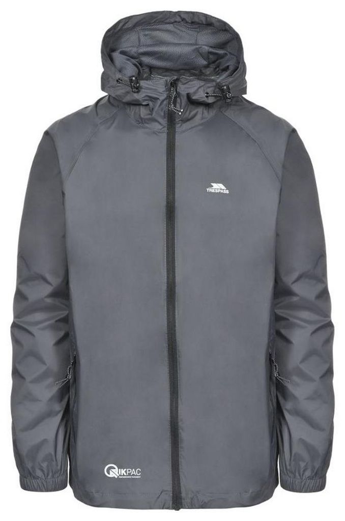 Trespass - "Qikpac" Jacke, wasserfest für Herren/Damen Uni TP433 (2XL) (Flint)