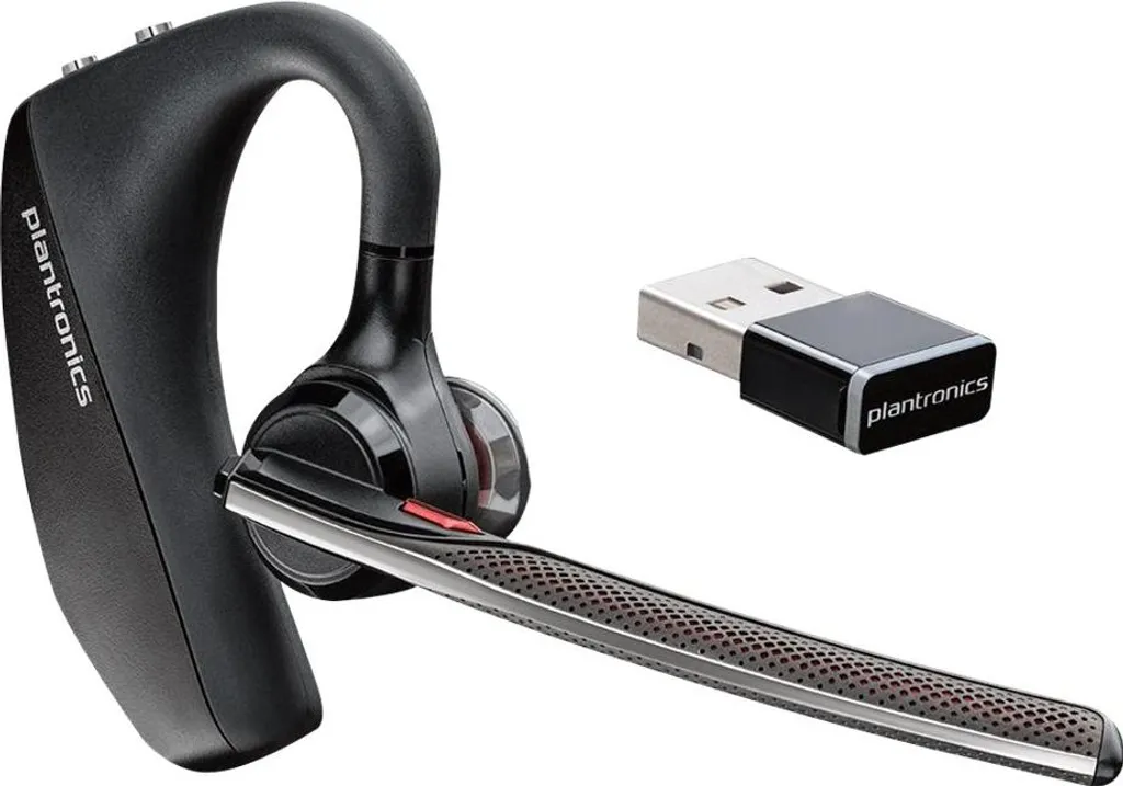 Plantronics Voyager 5200 UC avec Micro Anti-Bruit et Protection Vent