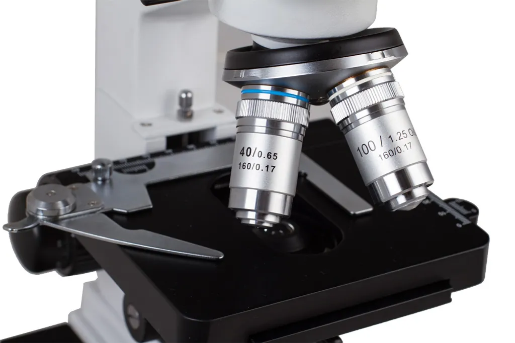 Microscope 1000x avec éclairage LED et mise au point fine - 20