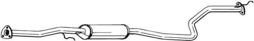 Bosal Mittelschalldämpfer 287-251
