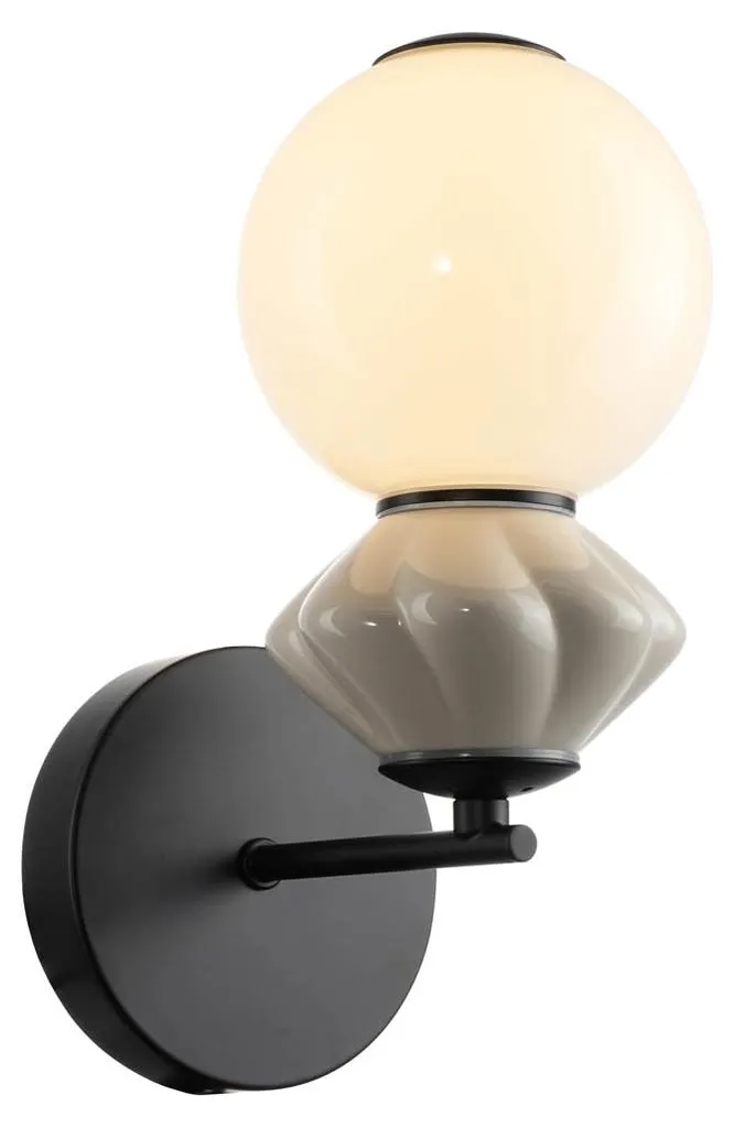 Applique LED 5W salon ou chambre BALOS WL-94921-1A-BK noir mat