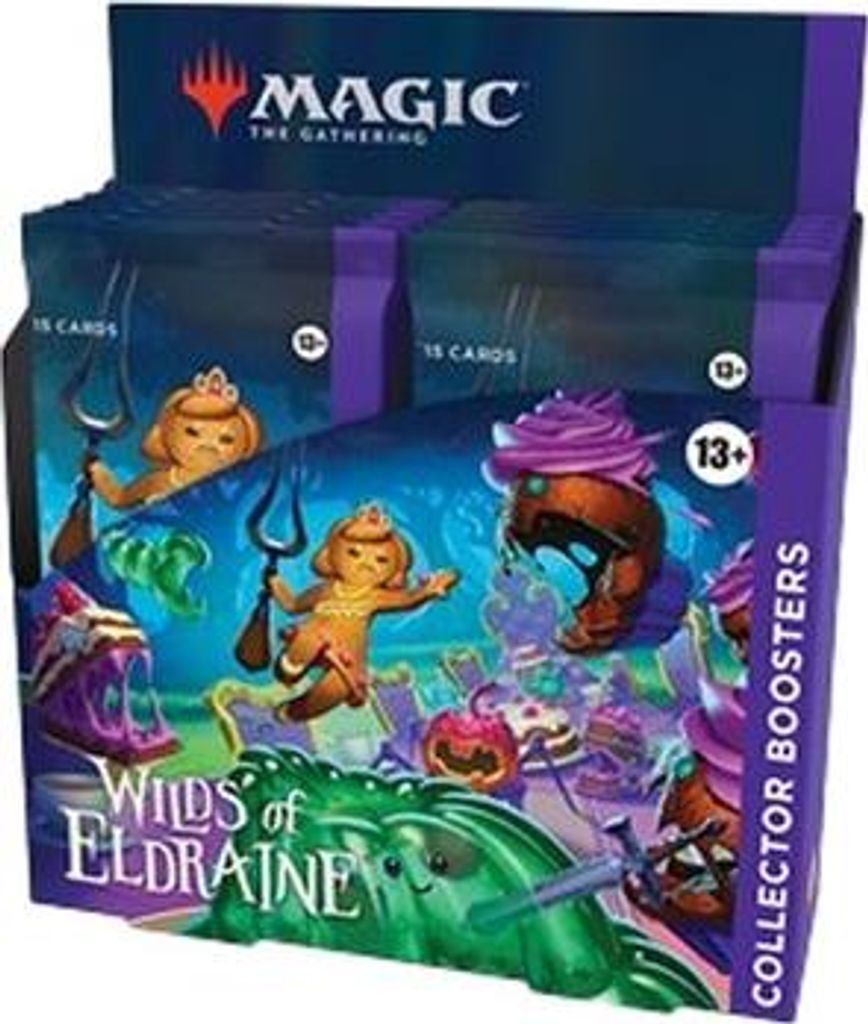 Wizards of the Coast Magic the Gathering Wilds of Eldraine Sammler Booster Display (12) englisch