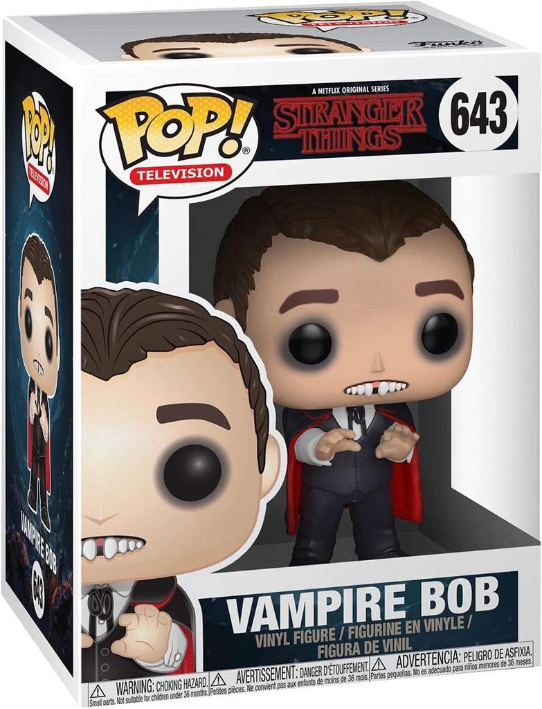 Stranger Things - Vampir Bob 643 - Funko Pop! - Vinyl Figur