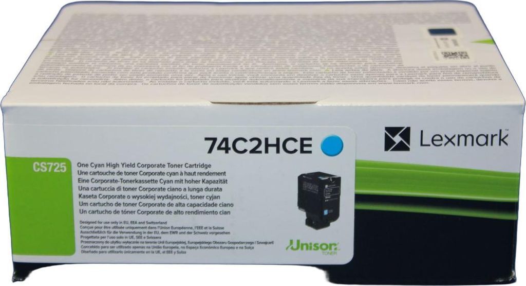 Lexmark Cartridge Cyan (74C2HCE)
