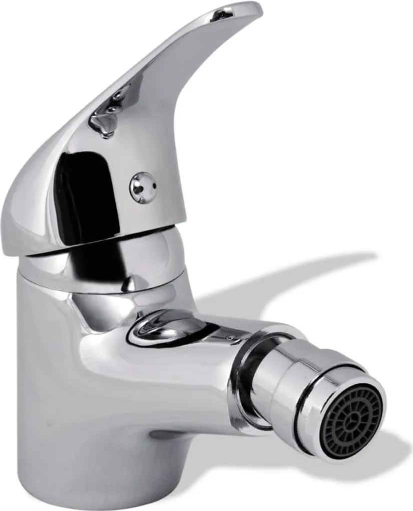 Mitigeur Bidet Chrome Anti-calcaire - Cartouche Céramique et Jet Orientable - 3
