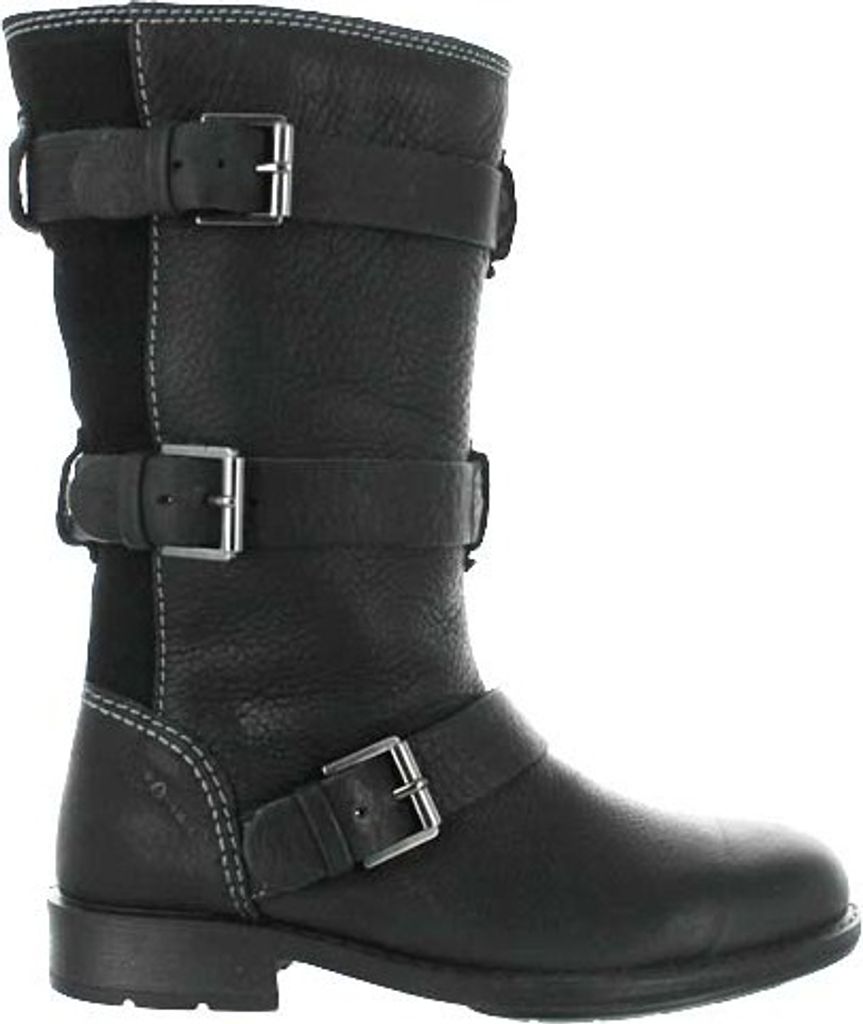 Detské zimné topánky ECCO Saunter black leather insulated Obrázok produktu 