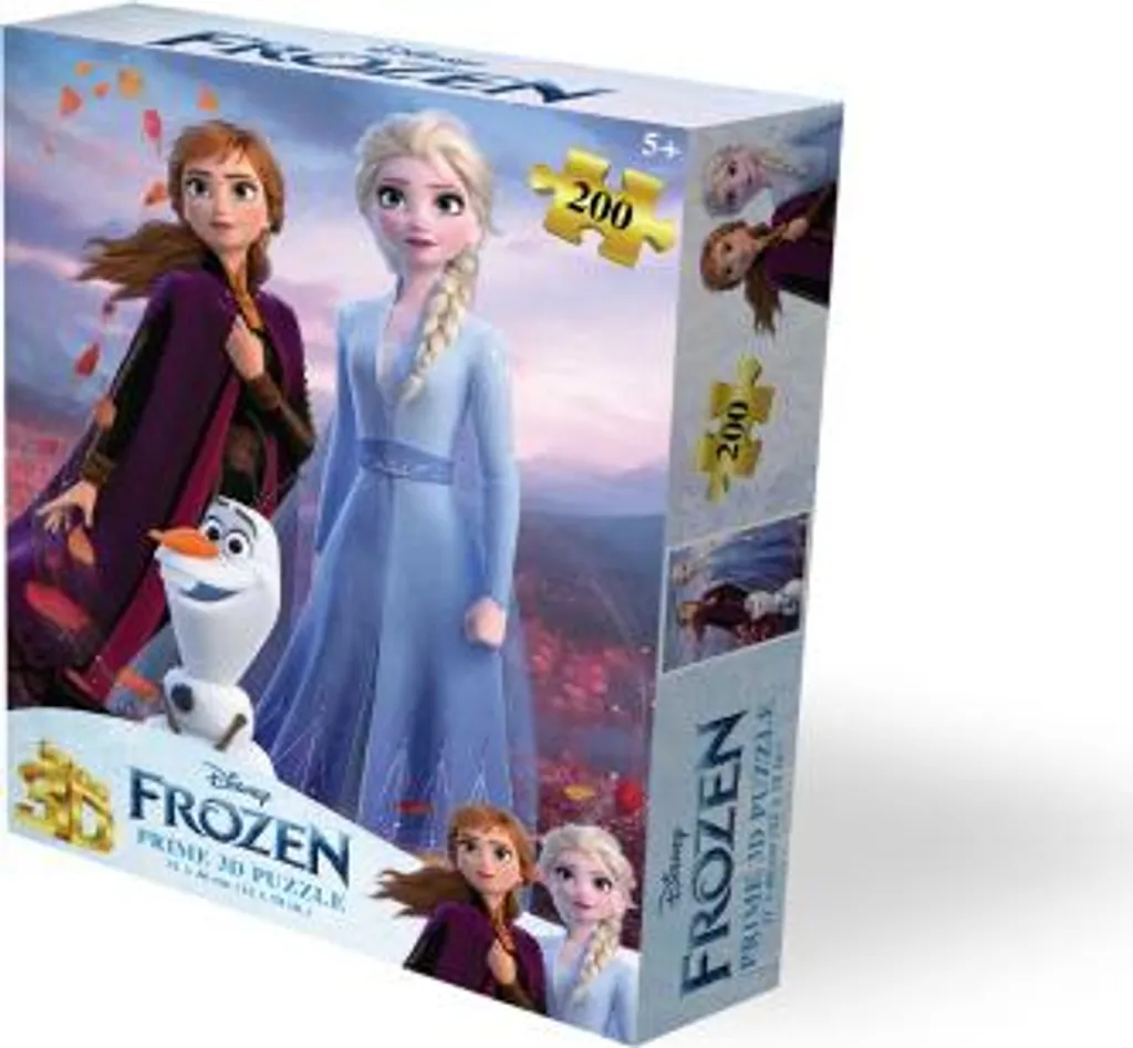Puzzle Disney Frozen Lenticulaire - Fini les puzzles ennuyeux avec l'effet 3D