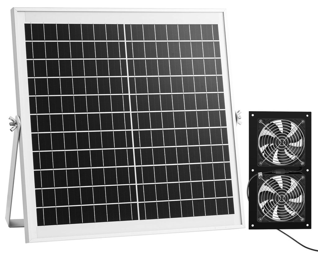 Ventilatore solare SucceBuy da 15 W, pannello solare da 12 Immagine del prodotto 