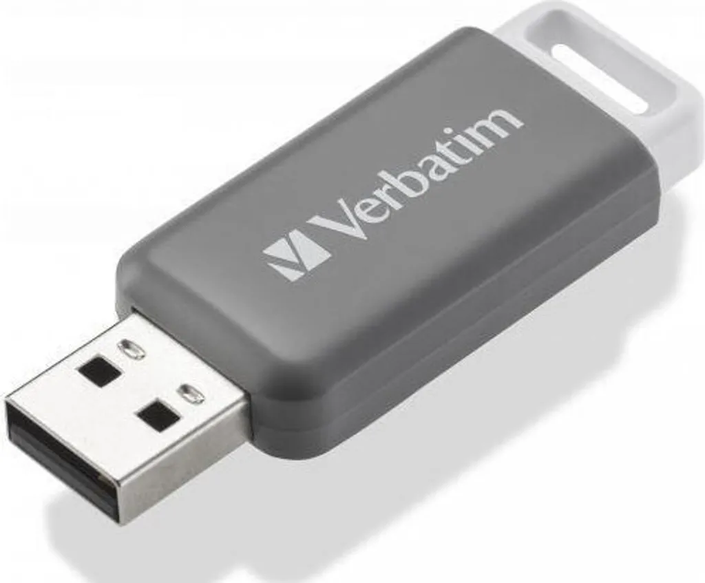 Verbatim DataBar 128GB Grigio - Unità Flash USB 2.0 Professionale 49456 - 7