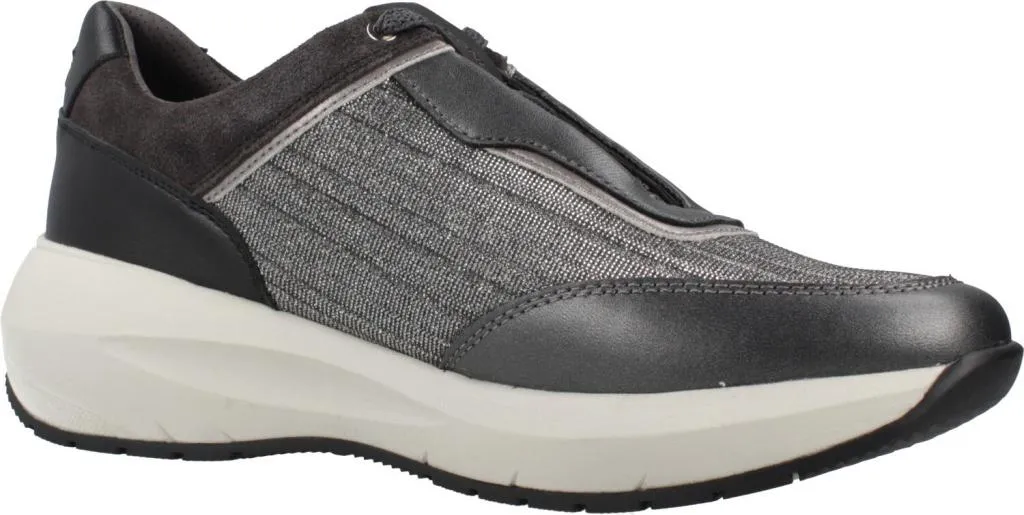 Stonefly Twins 8 Glit Laminated Gris - Baskets Mode Femme Confortables