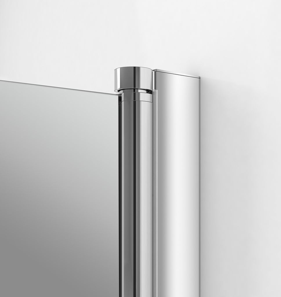 EMKE Duschtür 80 x 195 cm Pendeltür Nischentür Dusche Produktbild 2