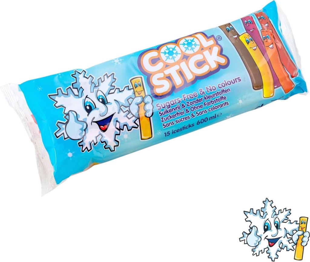 Dedert Alaska Boy Coolsticks | Farbloses, Zuckerfreies Produktbild 